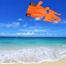 Load image into Gallery viewer, IMAGE 3D Kite Large Orange Goldfish Breeze Beach Kites with Huge Frameless Soft Parafoil Giant,Gift for Kids,Family
