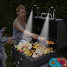 Load image into Gallery viewer, IMAGE Grill Lights Magnetic BBQ Grill Light with Ultra-Bright LED Lights and 3W Side Light, 360 Degrees Flexible Gooseneck Adjustable BBQ Grill Lights for Any Gas Charcoal Electric Grill 2 Packs
