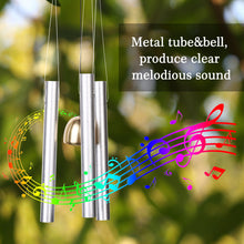 Load image into Gallery viewer, Wind Chimes Solar Hummingbird Wind Chime with Metal Tubes Color Changing Lights Outdoor Solar Lights Hanging Decorative Garden Lights Xmas Gifts for Decor Home Garden Patio Yard Indoor Outdoor
