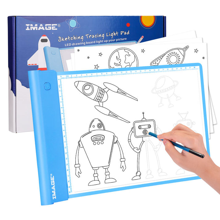 Tracing Pad IMAGE Light Up Tracing Pad Drawing Tablet Coloring Board for Kids Chil ...