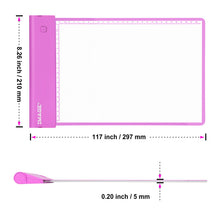 Load image into Gallery viewer, IMAGE Light Up Tracing Pad Drawing Tablet Coloring Board for Kids Children Toy Gift for Boys Girls Ages 6~10 (Includes 10 Traceable Sheets)
