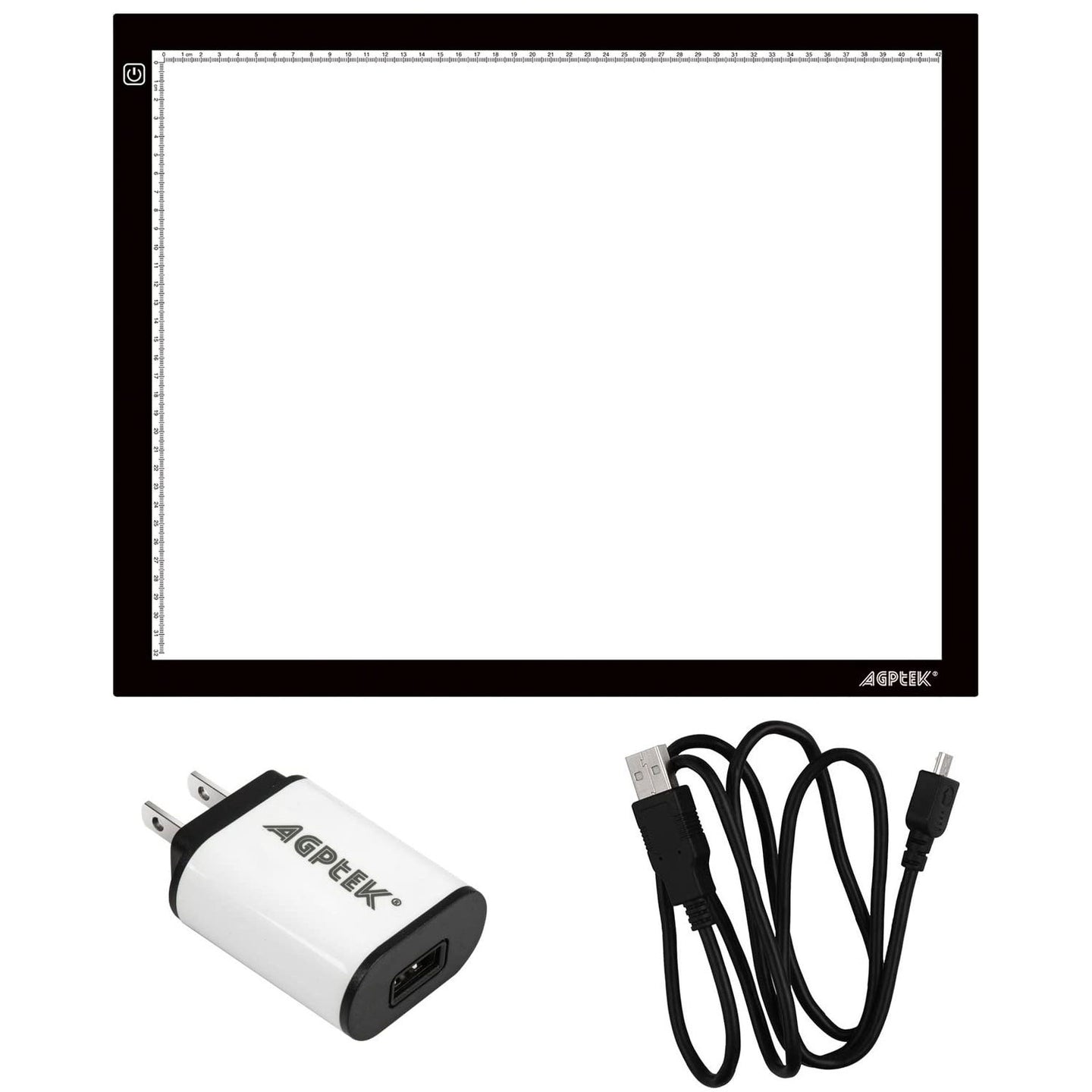 A3 light box, Light Pad Artcraft Tracing Light Board Ultra-thin USB Powered Dimmable LED Brightness for Diamond Painting Tatoo Pad Animation Sketching Designing Stencilling X-ray Viewing