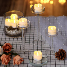 Load image into Gallery viewer, Tea Lights with Timer, Flickering Tealights Candles 12PCS 6hrs on and 18hrs Off in 24 Hours Cycle Automatically Timing LED Candles Lights with 100 PCS Decorative Fake Rose Petals for Decor
