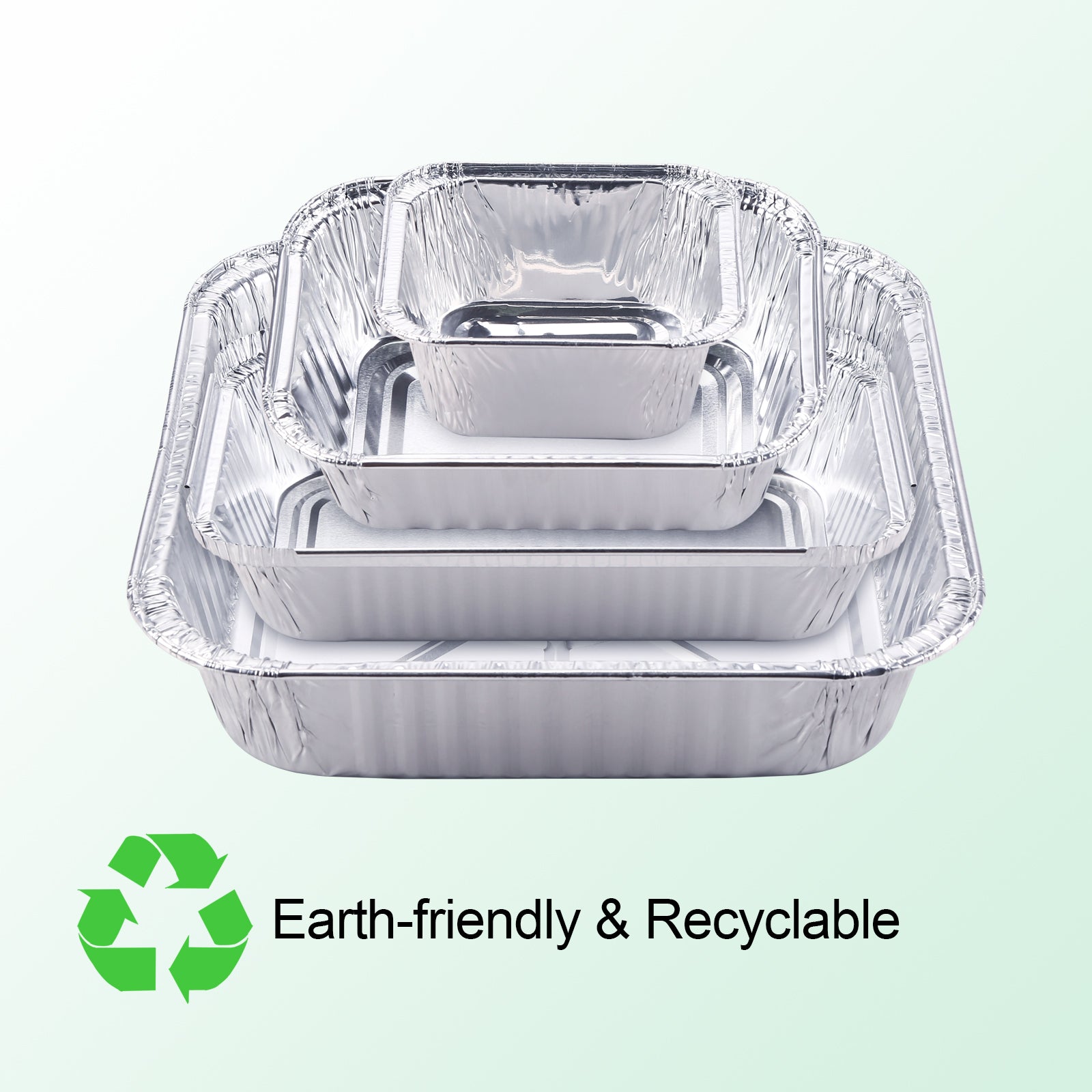 Aluminum Pans, Disposable Foil Steam Table Deep Pans, Tin Pans